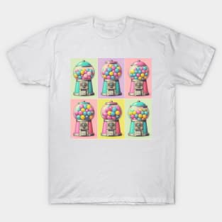 Retro Bubble Gum Machine T-Shirt